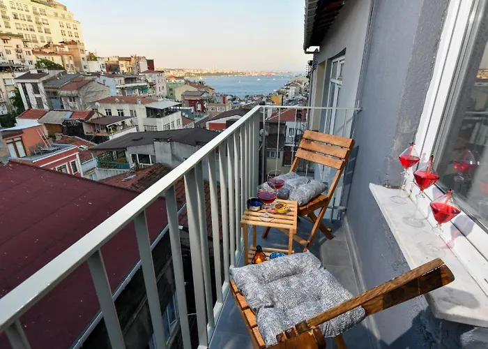 The Maiden Tower From Your Bedroom Romantic View, In Taksim Square