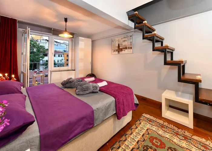 The Maiden Tower From Your Bedroom Romantic View, In Taksim Square
